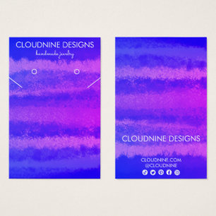 Tarjeta de visualización de joyas de collar de ore