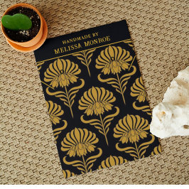 Tarjeta de visualización de joyas de collar de oro