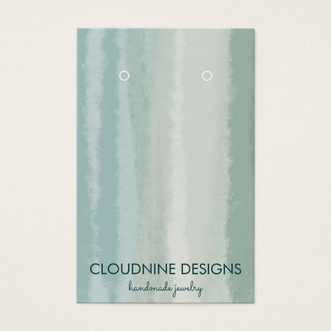 Tarjeta de visualización de joyas de collar de sal (Anverso)