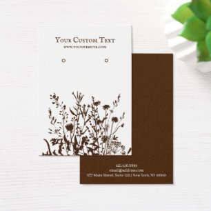 Tarjeta de visualización de joyas de consuelo ・ Fl