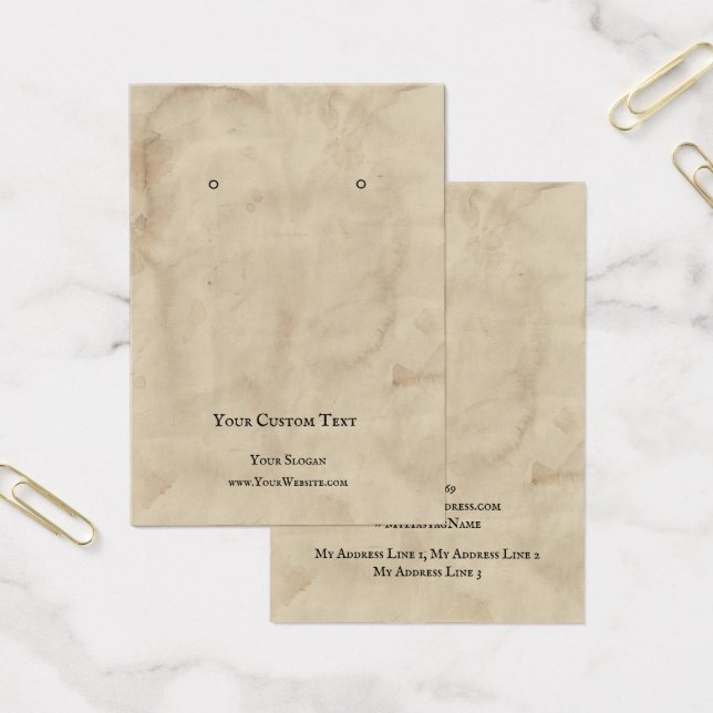 Tarjeta de visualización de joyas de consuelo, tex (Oficina)