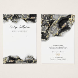 Tarjeta de visualización de joyas de diseño de már