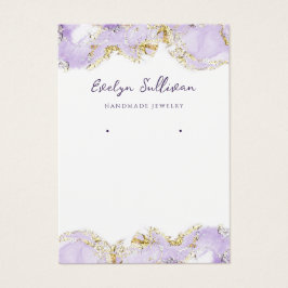 Tarjeta de visualización de joyas de diseño de már