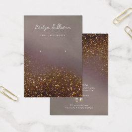 Tarjeta de visualización de joyas de diseño de pur