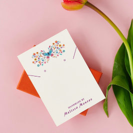 Tarjeta de visualización de joyas de flores de mar