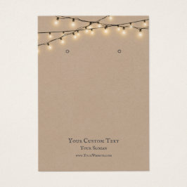 Tarjeta de visualización de joyas de giro, luces d