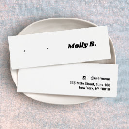 Tarjeta de visualización de joyas de juego de moho