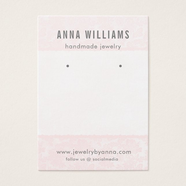 Tarjeta de visualización de joyas de juego ・ Lazo  (Frente)