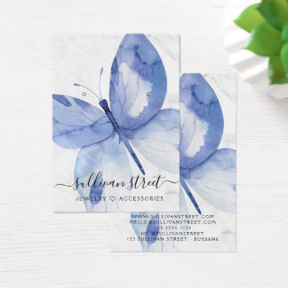 Tarjeta de visualización de joyas de mariposa de m