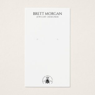 Tarjeta de visualización de joyas de Queen Bee Ear