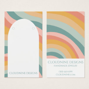 Tarjeta de visualización de joyas del collar de ar