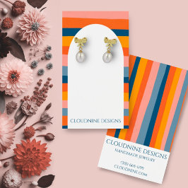 Tarjeta de visualización de joyas del collar de ar