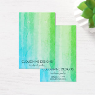Tarjeta de visualización de joyas del collar de co