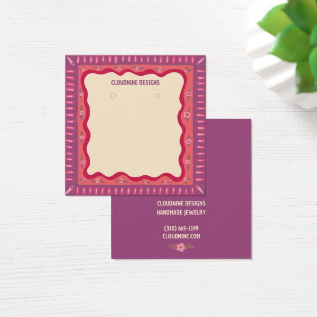 Tarjeta de visualización de joyas del collar del b (Escritorio)