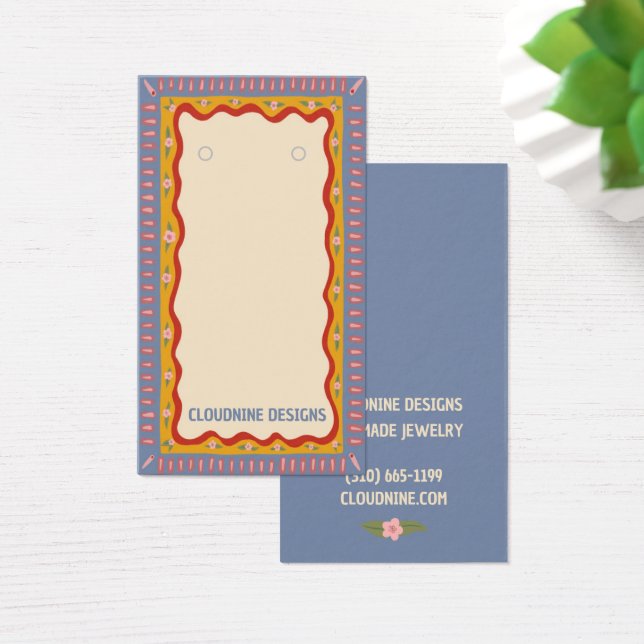 Tarjeta de visualización de joyas del collar del b (Escritorio)