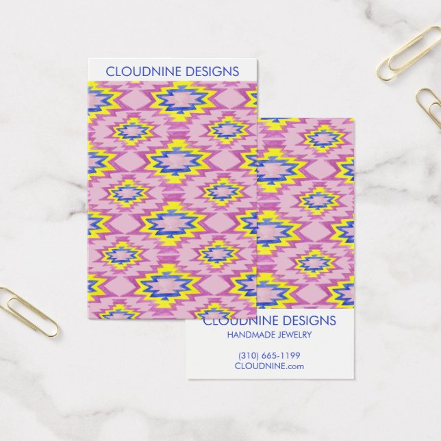 Tarjeta de visualización de joyas del collar del c (Oficina)