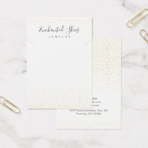 Tarjeta de visualización de joyas del collar del R