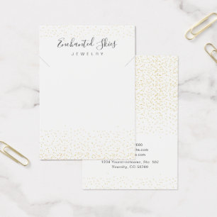 Tarjeta de visualización de joyas del collar del R