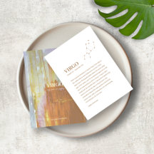 Tarjeta de visualización de joyas del Rótulo Zodia