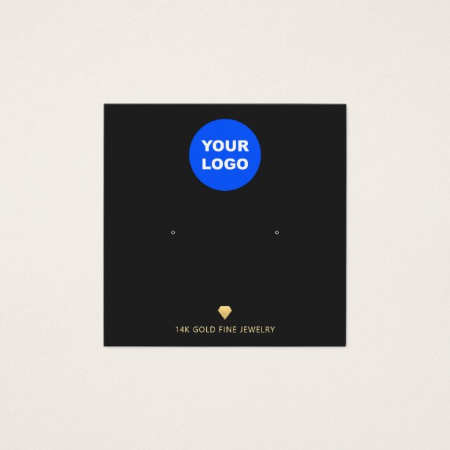 Tarjeta de visualización de joyas finas para adici (Anverso)