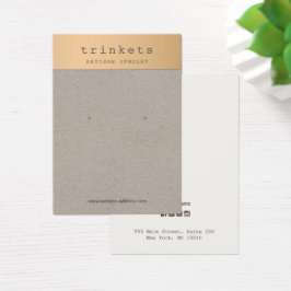 Tarjeta de visualización de joyas para jinetes de 