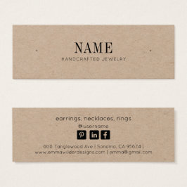 Tarjeta de visualización de joyas para Kraft Stud 