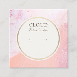 Tarjeta de visualización de joyas para retenes cos