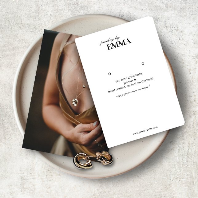 Tarjeta de visualización de joyería de fotos (Subido por el creador)