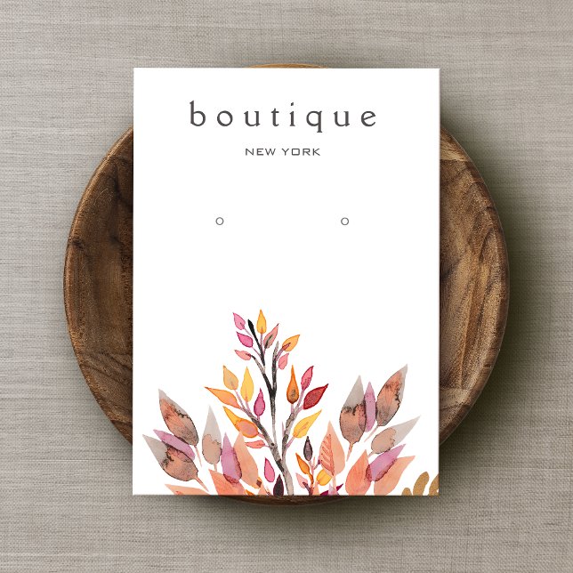 Tarjeta de visualización de joyería de hojas de ot (Subido por el creador)