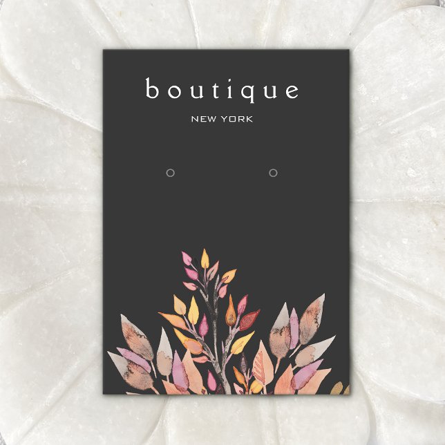 Tarjeta de visualización de joyería de hojas de ti (Subido por el creador)