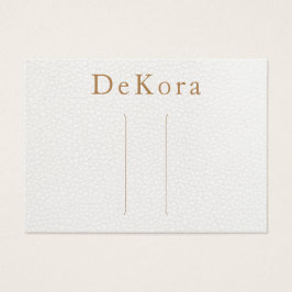 Tarjeta de visualización de la baraja del clip del