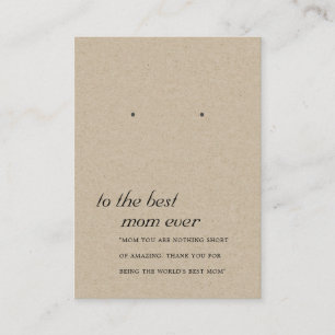 TARJETA DE VISUALIZACIÓN DE LA BASURA DE MOM RÚSTI