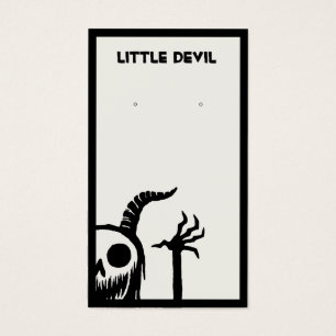 Tarjeta de visualización de la caída del demonio d