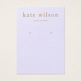 Tarjeta de visualización de la capa de lavanda (im