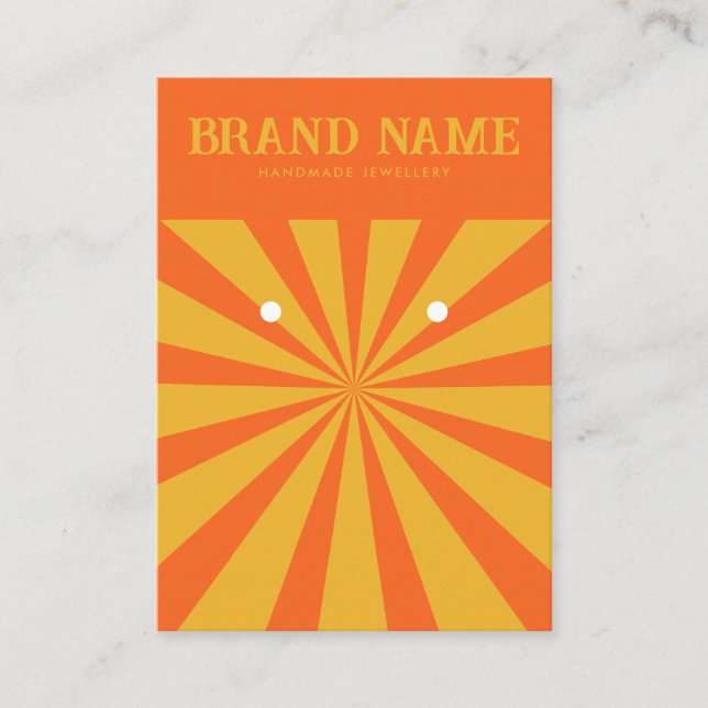 Tarjeta de visualización de la estrella moderna de (Anverso)