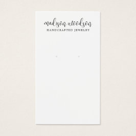 Tarjeta de visualización de la firma de script sim