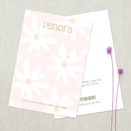 Tarjeta de visualización de la inclinación floral 