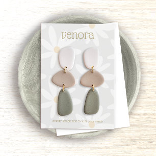 Tarjeta de visualización de la inclinación floral 