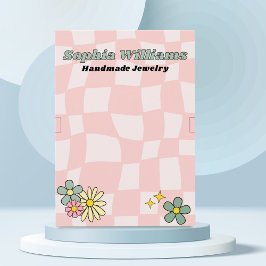 Tarjeta de visualización de la joyería del brazale