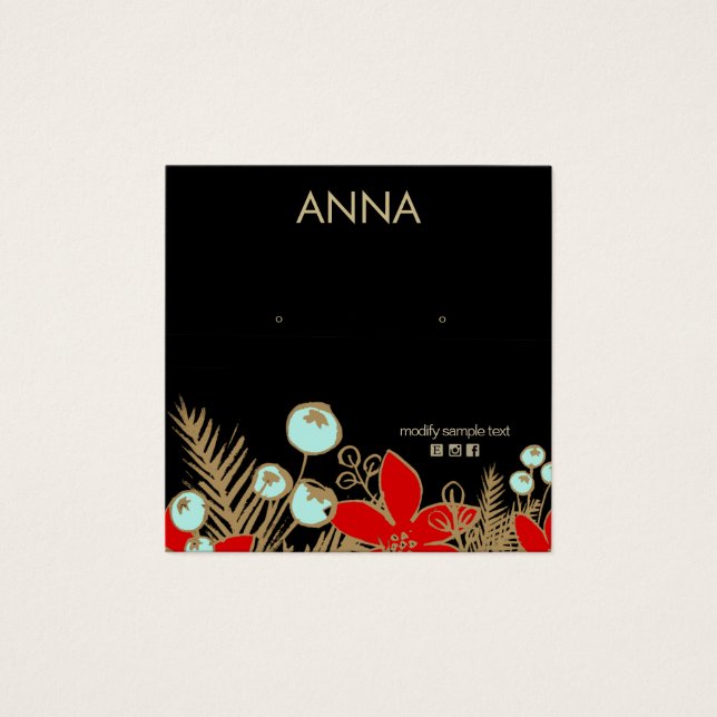 Tarjeta de visualización de la marcha de vacacione (Anverso)