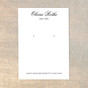 Tarjeta de visualización de la rotación blanca de 