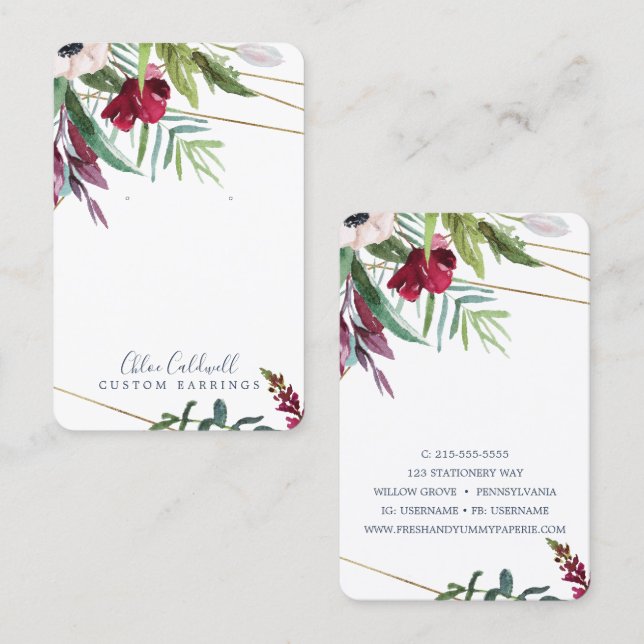 Tarjeta de visualización de la rotación geométrica (Anverso / Reverso)