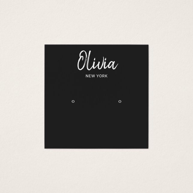 Tarjeta de visualización de la secuencia de comand (Anverso)