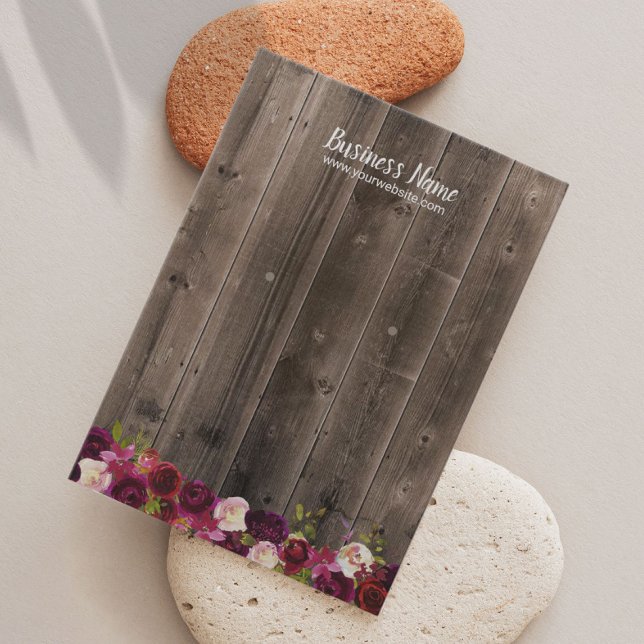 Tarjeta de visualización de lecho Rústico Madera B (Subido por el creador)