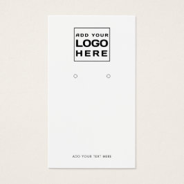 Tarjeta de visualización de logotipo profesional y