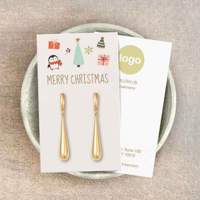 Tarjeta de visualización de logotipos para navidad (Subido por el creador)