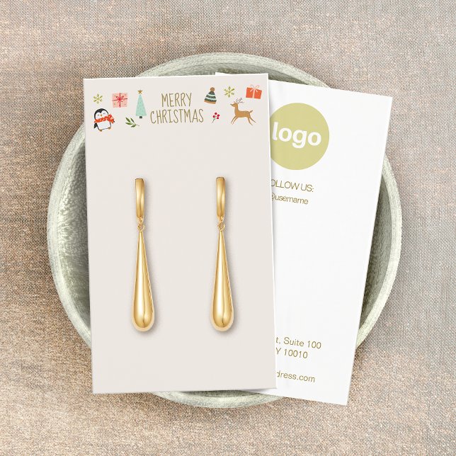 Tarjeta de visualización de logotipos para navidad (Subido por el creador)