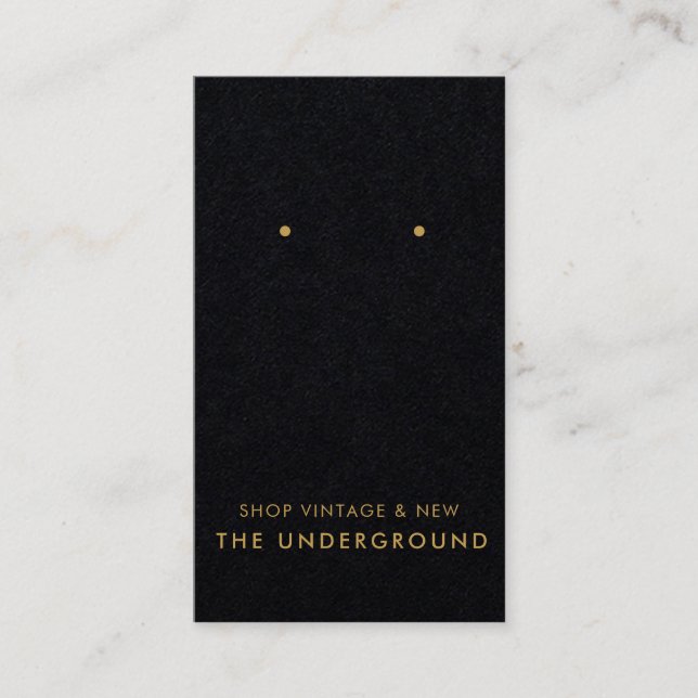 Tarjeta de visualización de los asientos en negro  (Anverso)