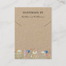 Tarjeta de visualización de Nacklace | Floral de f