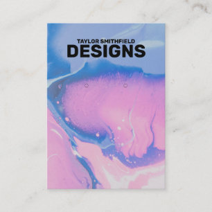 Tarjeta de visualización de patrón de pintura de c